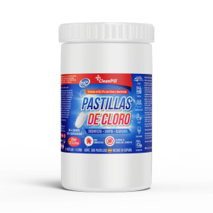 CleanPill Pastillas de Cloro Efervescentes, 300 pz / 1 kg