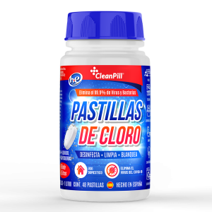 CleanPill Pastillas de Cloro Efervescentes, 48 pz / 160 gr
